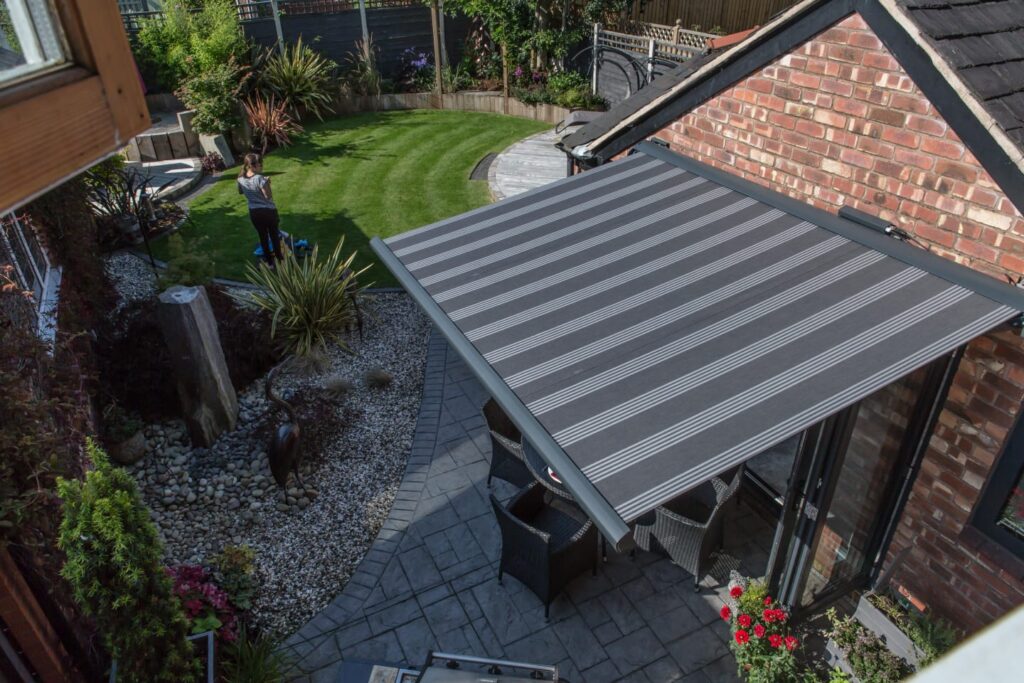All weather awning