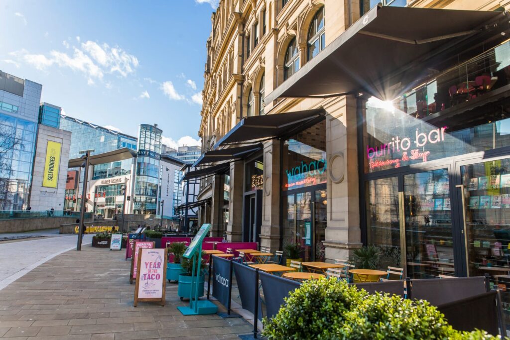 Commercial awning