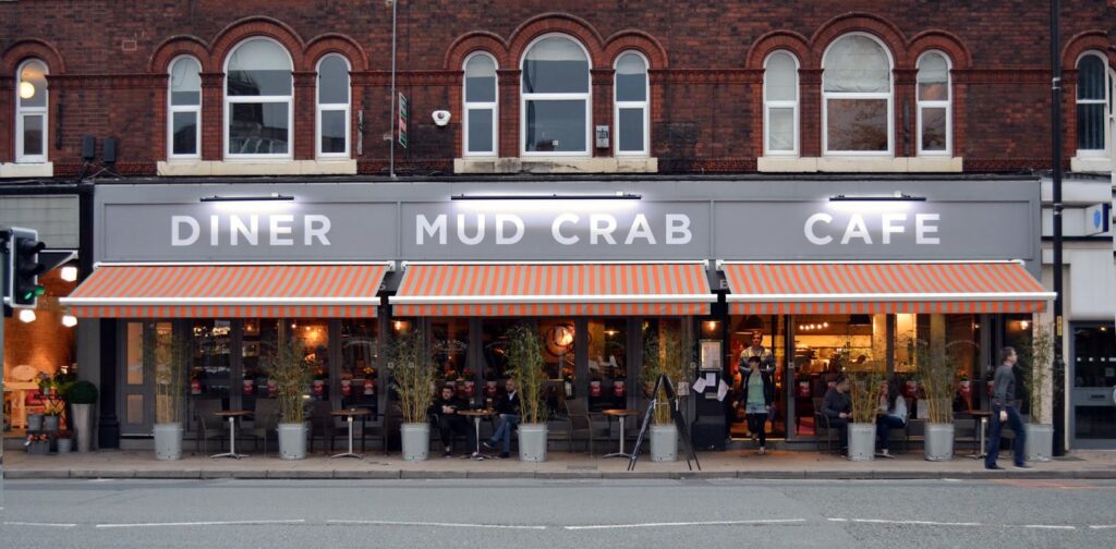 Commercial awning