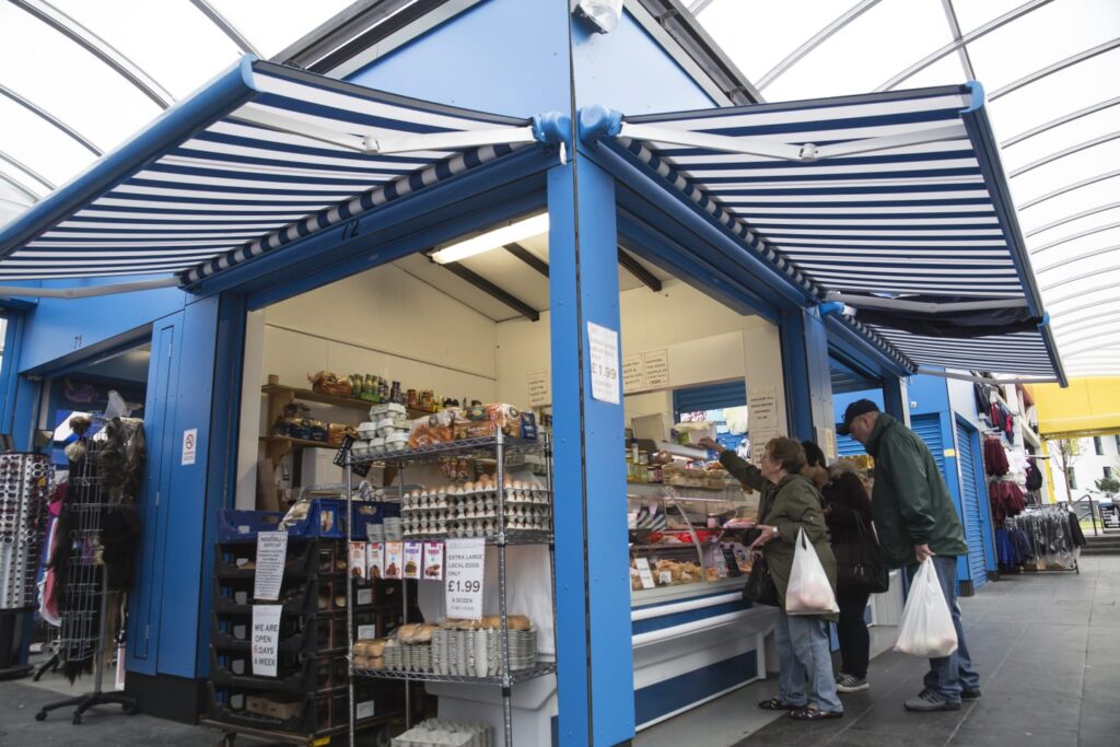 Commercial awning